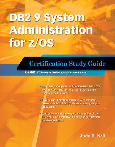 DB2 9 System Administration for z/OS (Exam 737) Front Cover