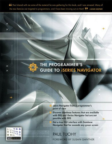 The Programmer's Guide to iSeries Navigator Front Cover