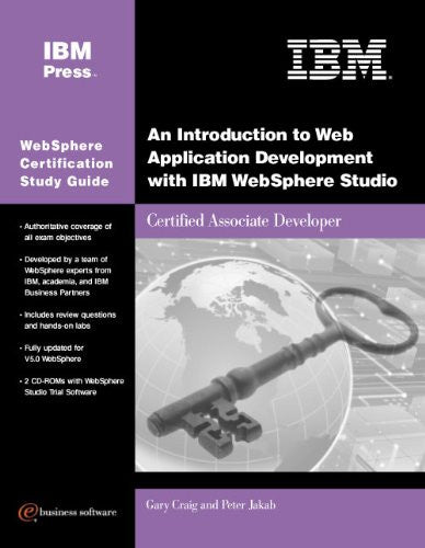 An Introduction to Web Application Development with IBM WebSphere Studio (Exam 285) Front Cover