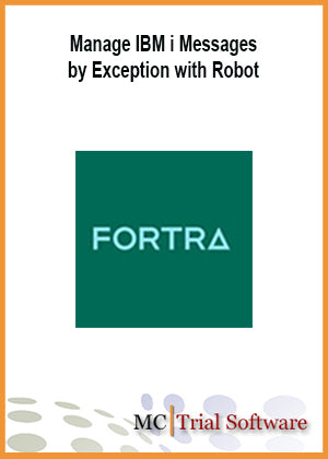 Manage IBM i Messages by Exception with Robot