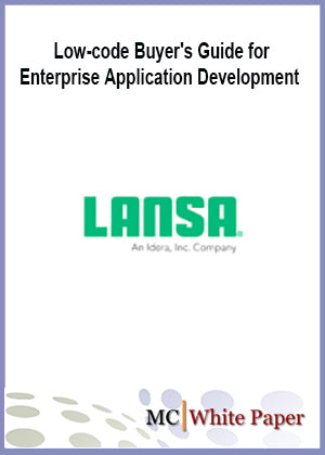 Low-code Buyer's Guide for Enterprise Application Development