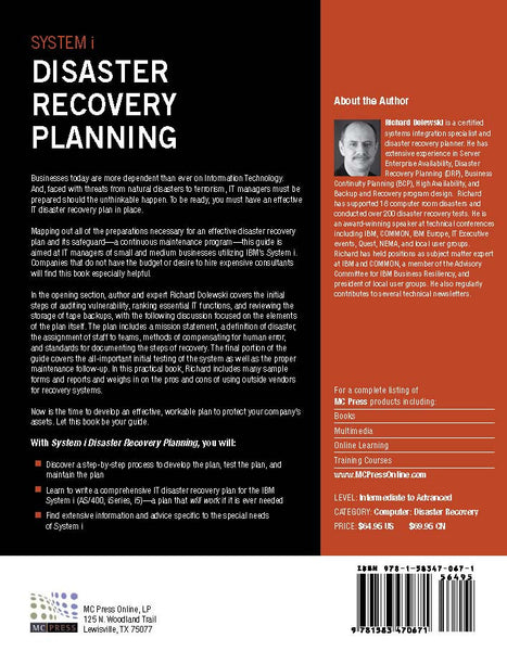 System i Disaster Recovery Planning