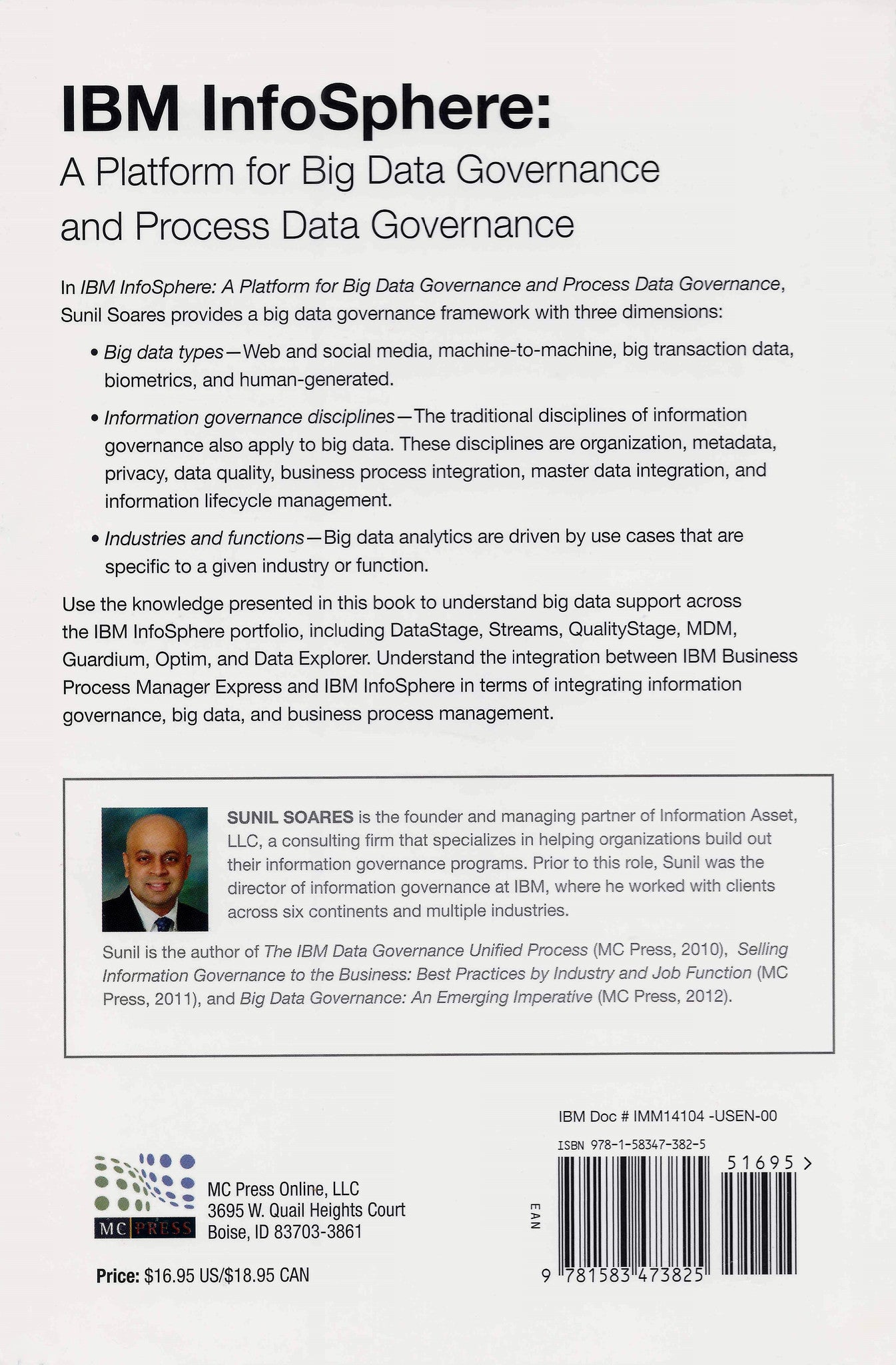 IBM InfoSphere A Platform for Big Data Governance and Process Data Go