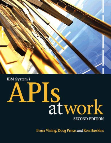 IBM System i APIs at Work Front Cover 
