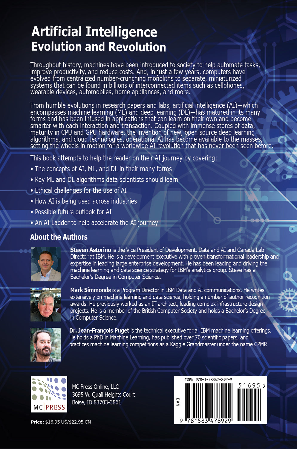 Artificial Intelligence: Evolution and Revolution - MC Press Bookstore