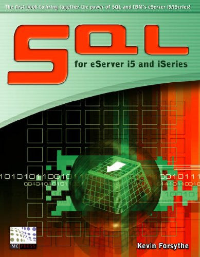 SQL for eServer i5 and iSeries Front Cover 